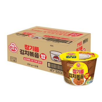 오뚜기 참기름 김치볶음밥 259g x 12