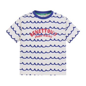 베네통 키즈 반팔 티셔츠
