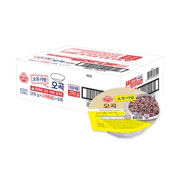 오뚜기밥 오곡 210g x 18