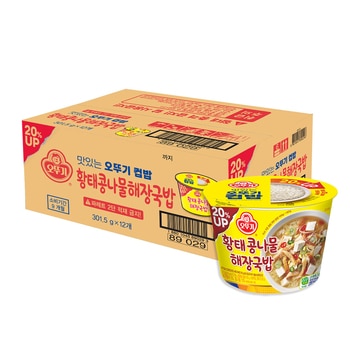 오뚜기 황태 콩나물 해장 국밥 301.5g x 12