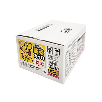 아이리스 의류 부착용 핫팩  40g x 120개