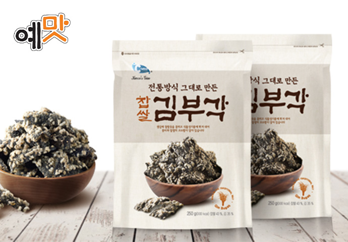 C-WEED 김부각 전통방식 그대로 만든 찹쌀 김부각