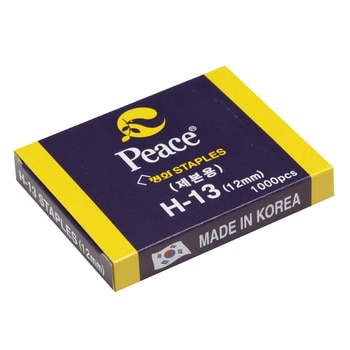 피스 제본용 스테플러침 H-13 12mm 15팩 피스 제본용 스테플러침 H-13 12mm 15팩