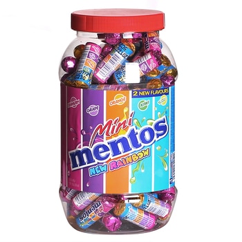 미니 멘토스 레인보우 10g x 100 / 최소구매 2