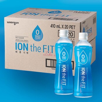 웅진 이온더핏 이온음료 410ml x 20병 x 2박스 웅진 이온더핏 이온음료 410ml x 20병 x 2박스