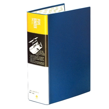 문화 ２공 파이프바인더 B864-7A 청색 5팩