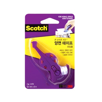 3M 투명 양면 테이프 리필 017 (8.4mm*8m) 5개