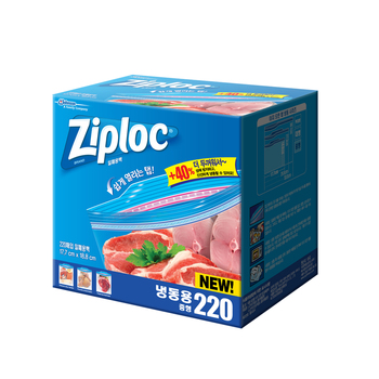 집락 냉동 지퍼백 중형 220매 / 최소구매2