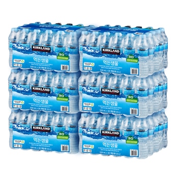 커클랜드 시그니춰 먹는 샘물 500ml x 30 x 6팩