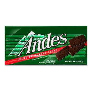 앤디스 크림 데 민트 띤 초콜릿 132g x 5박스