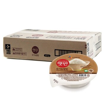 CJ 햇반 유기농 햇반 210g x 12개 CJ 햇반 유기농 햇반 210g x 12개