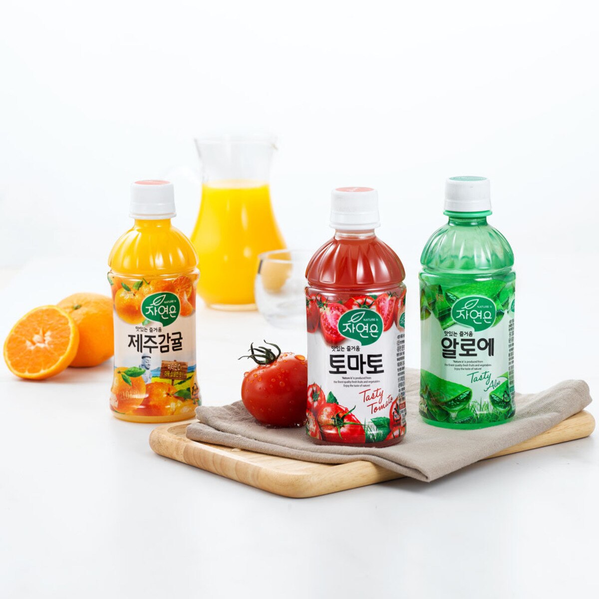웅진식품 자연은 과채주스 340ml x 24병