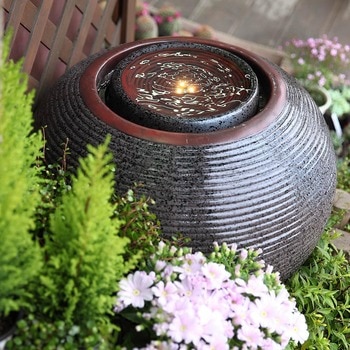 항아리형 실내외용LED 분수