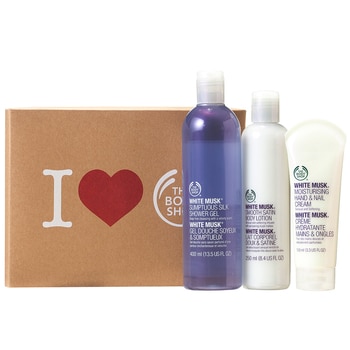 더바디샵 화이트머스크 세트 3P