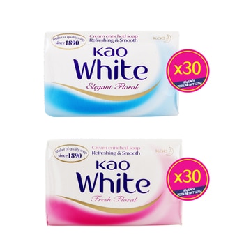 카오 화이트 비누 85g x 30