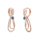 클라베드제이 토파즈 0.13캐럿 귀걸이 14k