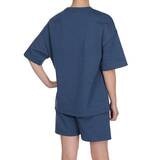 게스 여성 코튼 라운지 상하의 세트 - 블루