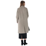 비지트 인 뉴욕 여성 캐시미어혼방 구스안감 코트 - 오트밀, M 비지트 인 뉴욕 여성 캐시미어혼방 구스안감 코트 - 오트밀, M