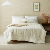 박홍근홈패션 자수 극세사 차렵이불 - 퀸, 아이보리 박홍근홈패션 자수 극세사 차렵이불 - 퀸, 아이보리