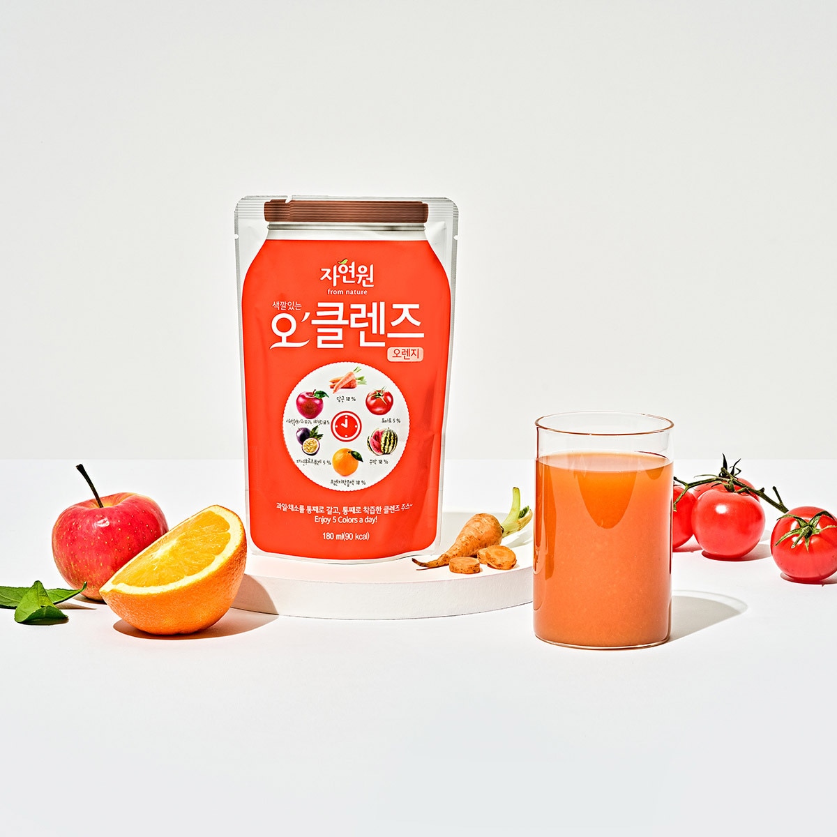 자연원 오'클렌즈 원데이 180ml x 5 x 4