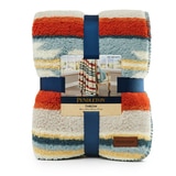 Pendleton 셔파 담요 127x177cm - 살틸로스트라이프(아쿠아)
