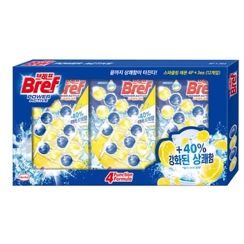 브레프파워액티브변기세정볼 50g x 4 x 3 브레프파워액티브변기세정볼 50g x 4 x 3