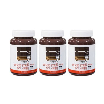 노루우드스테인 250ML 3개