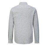 카운테스마라 남성 긴소매 린넨 셔츠 - 그레이