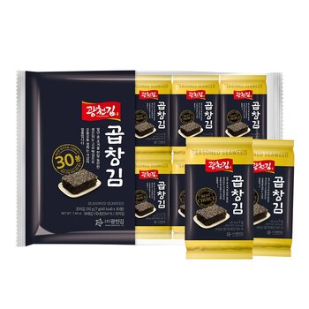 광천김 곱창김 7g x 30