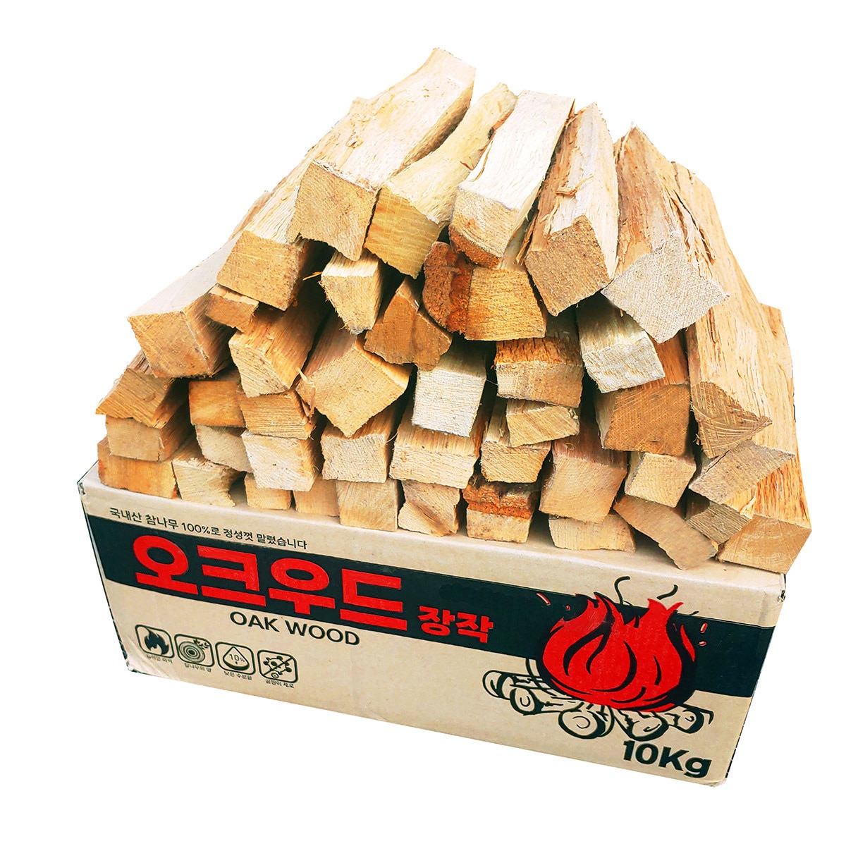 오크우드 장작 10KG