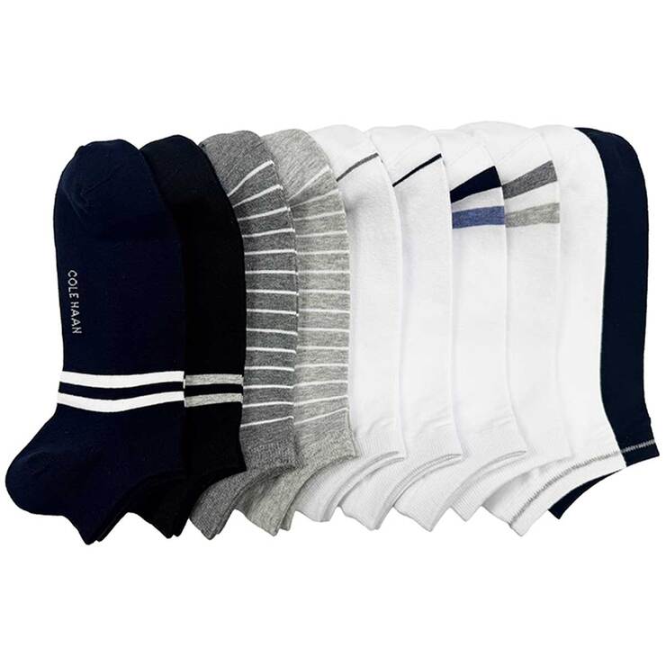 콜한 남성 스니커즈 양말 10족