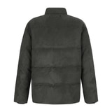 슈페리어 남성 스웨이드 다운 자켓 - 브라운, L