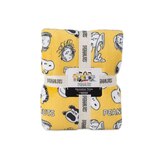 Peanuts 벨벳 담요 152 x 177cm - 옐로우