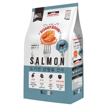 파미데이즈 도기반 산양유 연어 애견사료 5kg