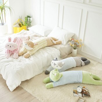 루마인 홈 동물 바디 필로우