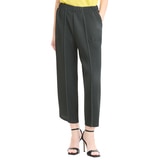 요이츠 여성 핀턱 플리츠 배기 팬츠 - 차콜, S/M