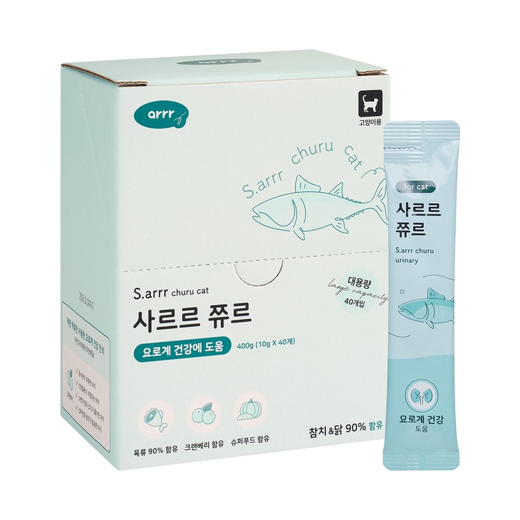 사르르 쮸르 캣 10g x 40 사르르 쮸르 캣 10g x 40