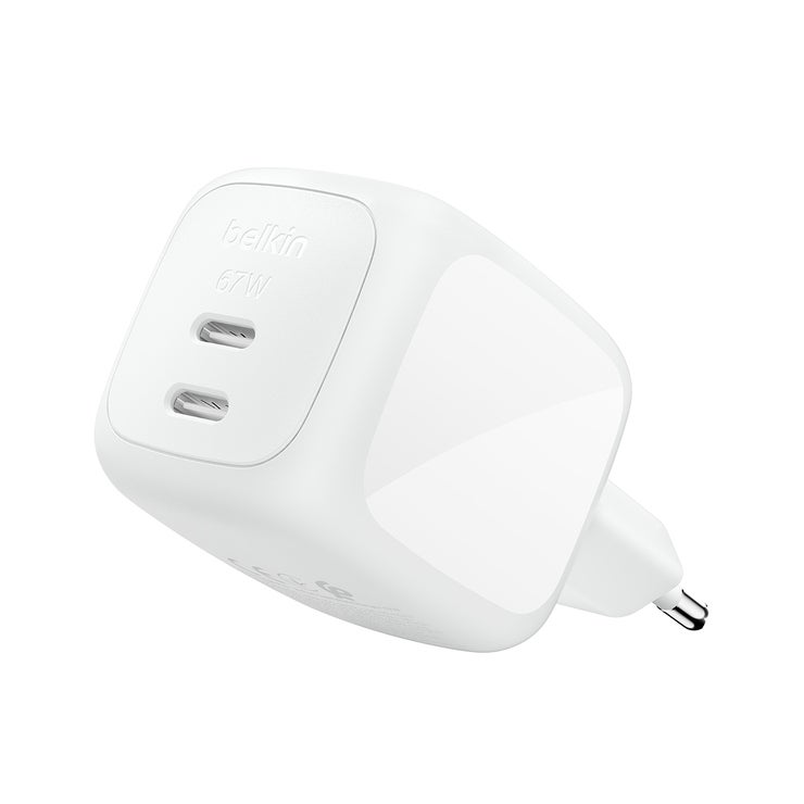 Belkin 67W Dual C Type GaN ZSP Charger + Cable