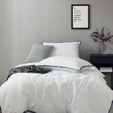 April At Home고밀도면 무봉제 극세사 양면차렵이불- SG, 화이트 April At Home고밀도면 무봉제 극세사 양면차렵이불- SG, 화이트