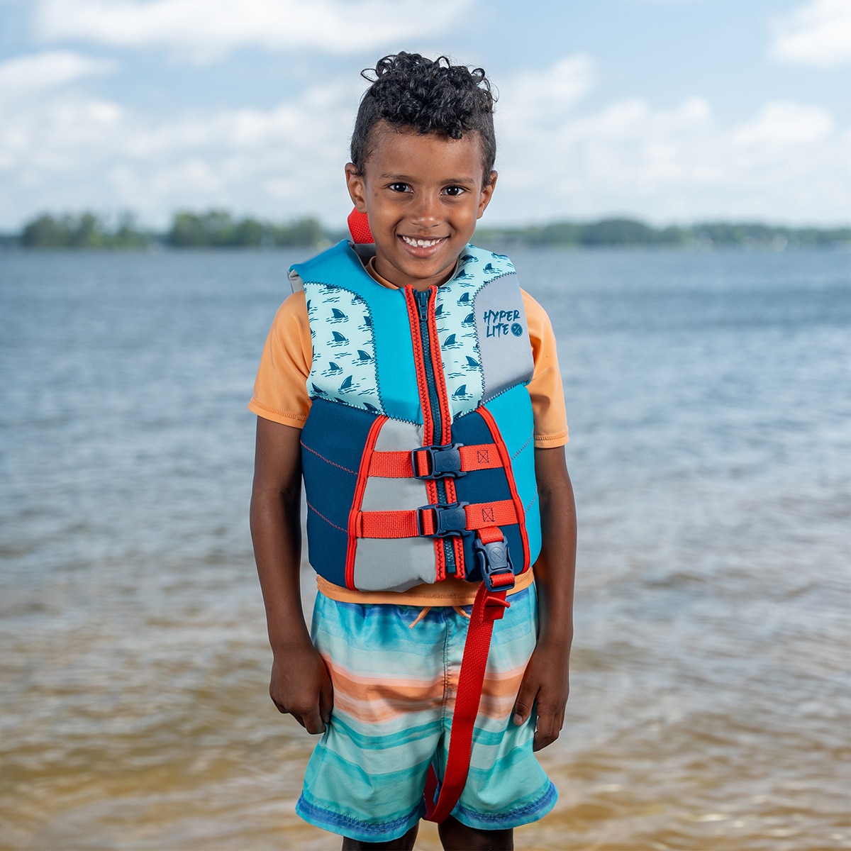 하이퍼라이트 영/유아용 구명조끼 - 남아용