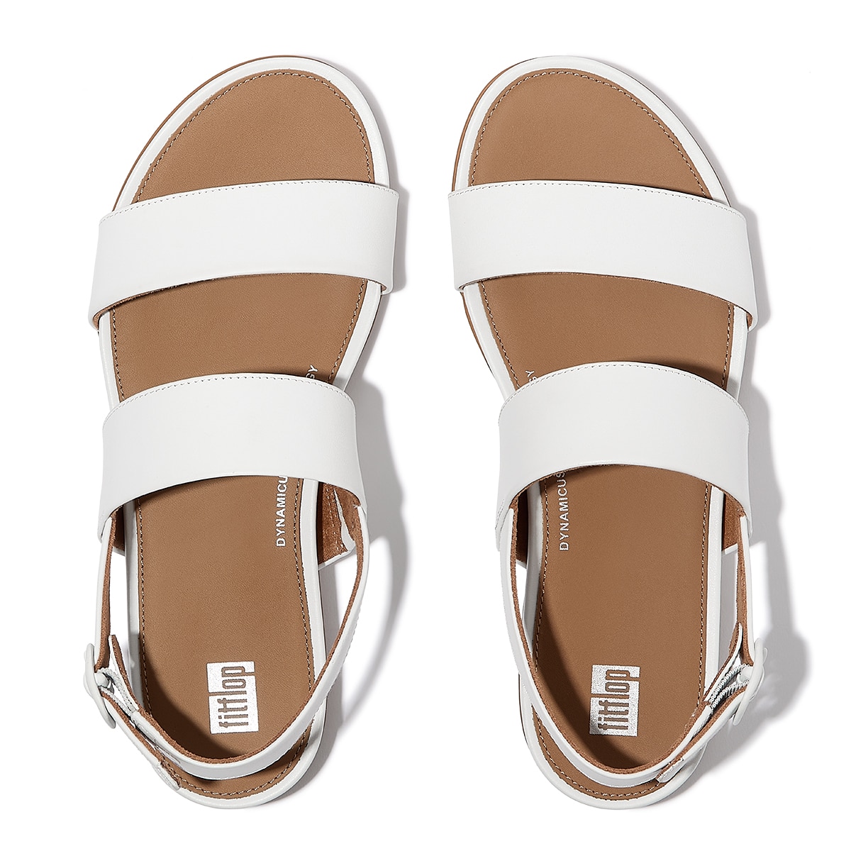 핏플랍 여성용 그레이시 레더 백스트랩 샌들 - 어반화이트, UK3 (220mm~225mm)