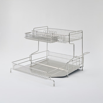 한샘 스테인리스 2단 확장형 식기 건조대
