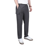 케네스콜 남성 나일론 스판 바지 - 차콜, 34