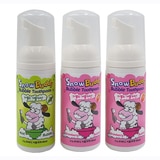 스노우버디 거품치약 45ml x 3 - 민트향 1개 + 딸기향 2개