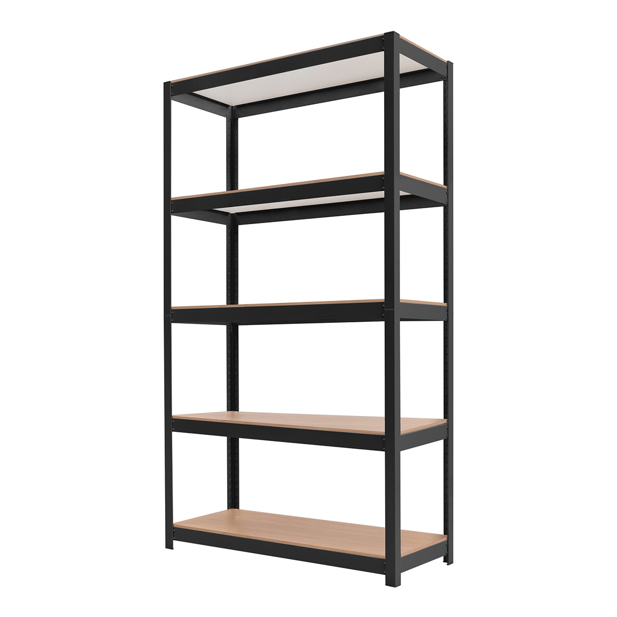 스피드랙 다용도 5단 철제 선반 100 x 40 x 180cm - 블랙 스피드랙 다용도 5단 철제 선반 100 x 40 x 180cm - 블랙