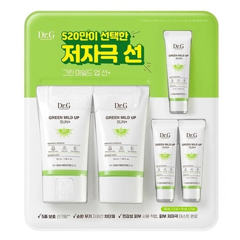 닥터지 그린 마일드업 선크림 50ml x 2+ 10ml x 3