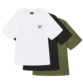 지프 크루 티셔츠 3매