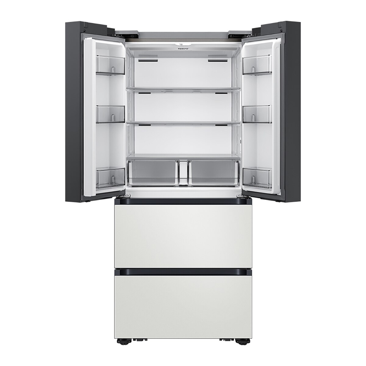삼성 비스포크 AI 김치플러스 4도어 490L, 코타화이트