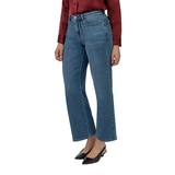 웰원 여성 스트레이트 앵클 데님