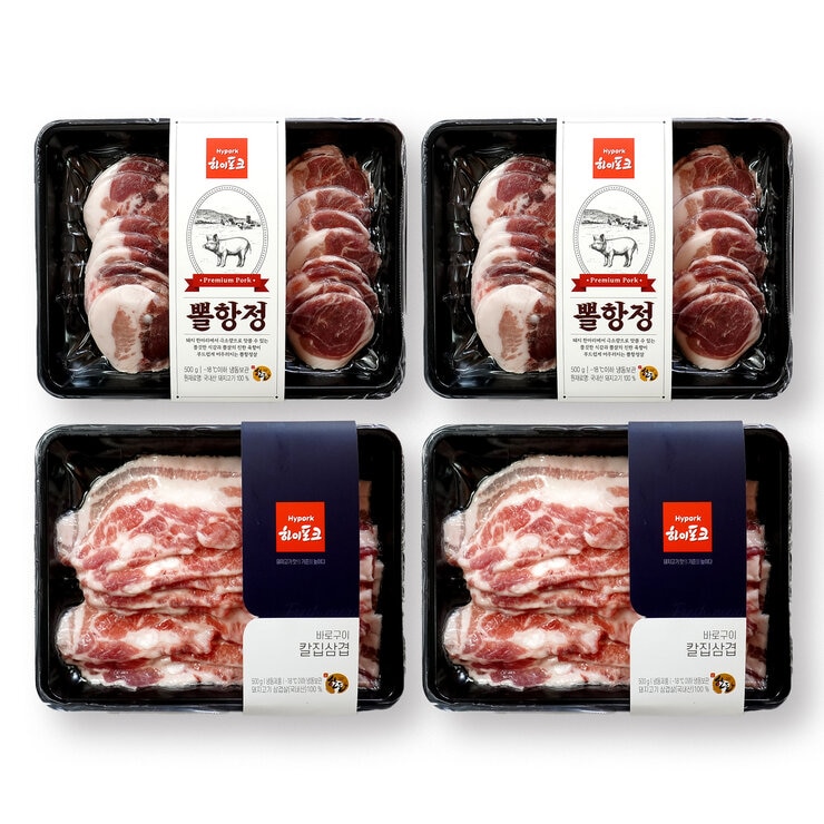 KO Frozen Pork Belly + Cheek Meat (500g X 4) 683956